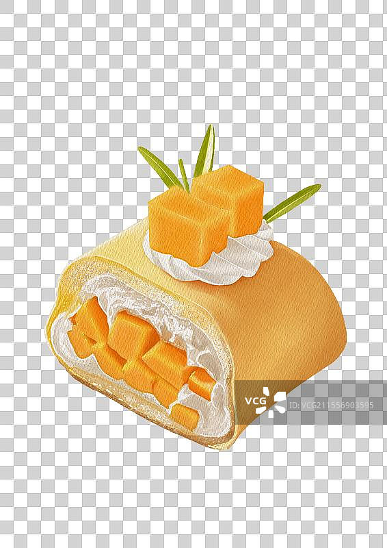 芒果班戟图片素材