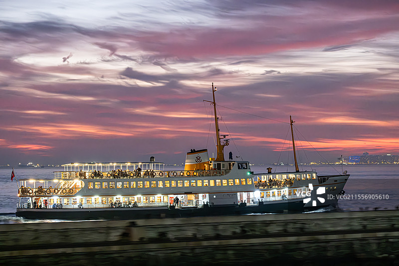 土耳其Eminönü港口图片素材