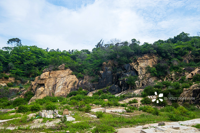 泉州清濛开发区仙公山花岗石奇观，图片素材