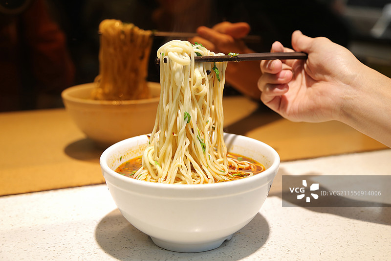 甘肃兰州马子禄牛肉面图片素材