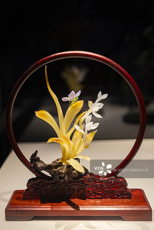 山东省淄博市中国陶瓷琉璃馆藏品图片素材