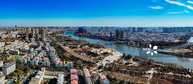 漯河市 郾城区 沙北路 沙河 地标图片素材