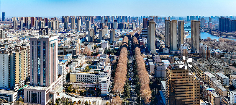 漯河市 郾城区 沙北路 沙河 地标图片素材