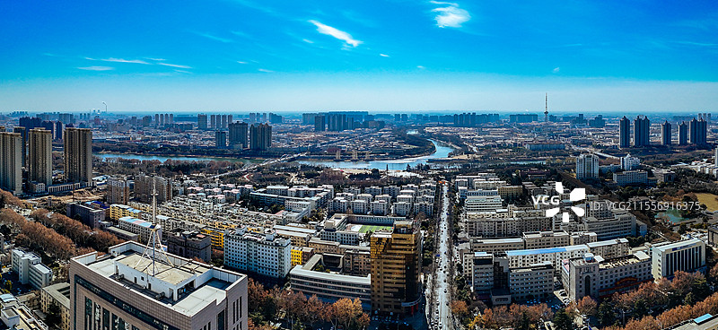 漯河市 郾城区 沙北路 沙河 地标图片素材