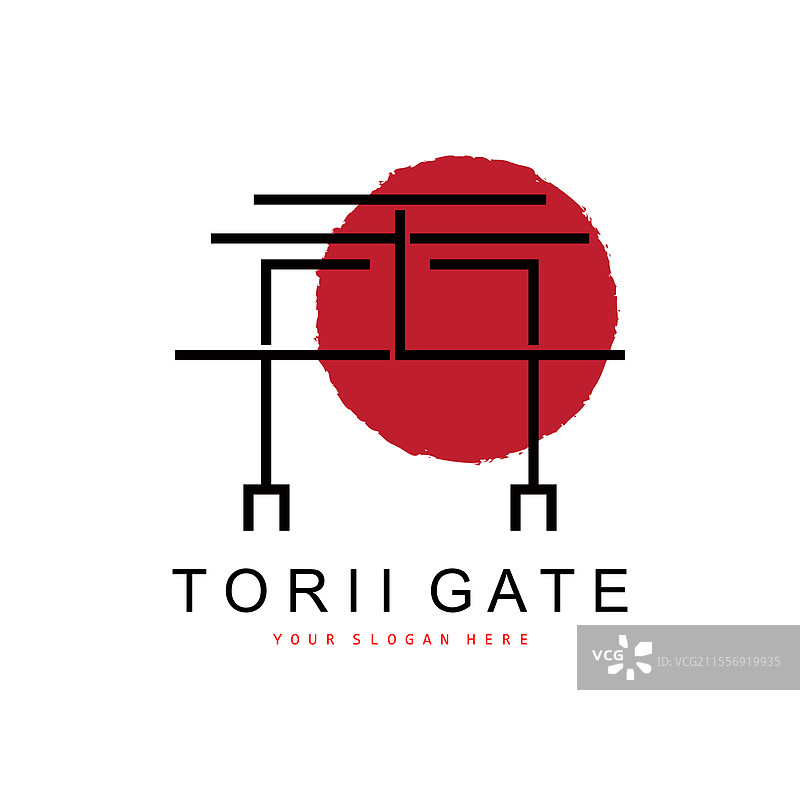 鸟居门logo日本建筑设计中国图片素材