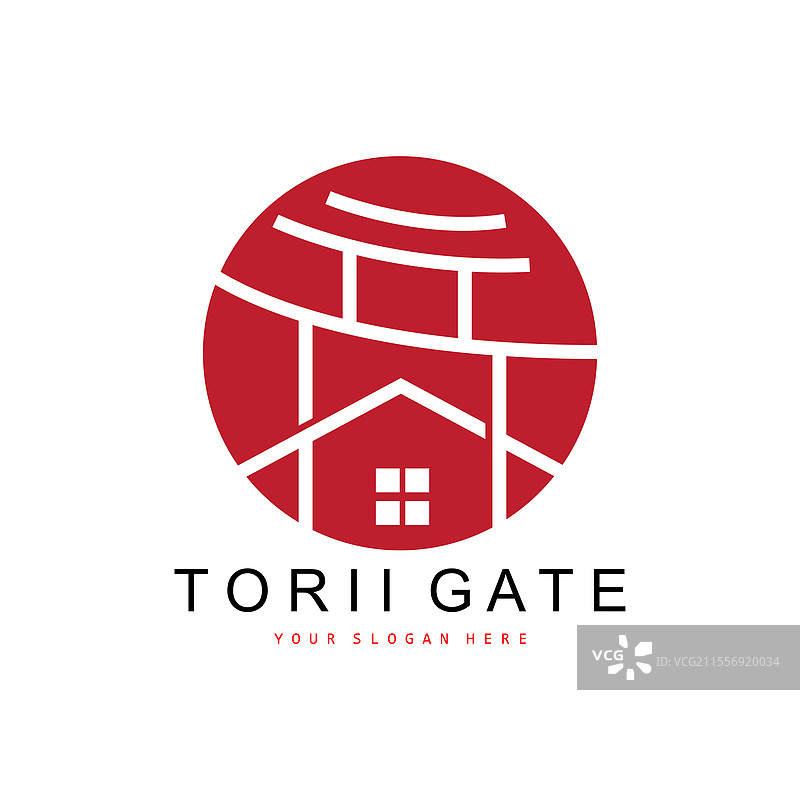 鸟居门logo日本建筑设计中国图片素材