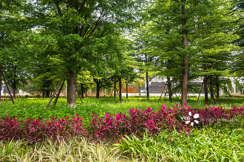 宋元中国的世界海洋商贸中心古迹遗址泉州顺济桥及周边风光图片素材