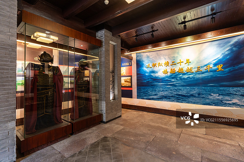 浙江宁波海曙张苍水纪念馆图片素材