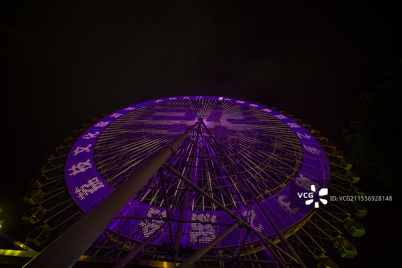 泸州酒城乐园夜景图片素材