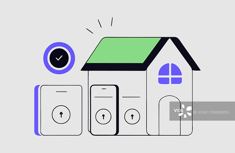 家庭保险图标 家庭安全 家庭保护图片素材