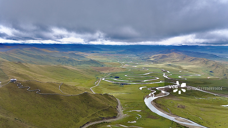 甘南旅行目的地漫泽塘图片素材