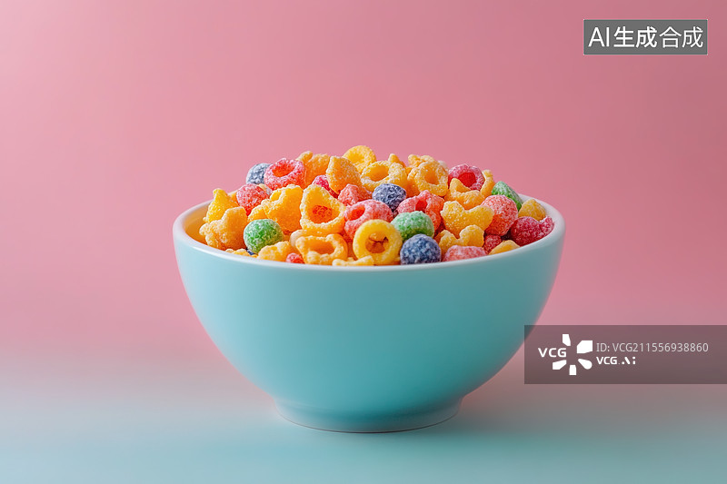 【AI数字艺术】香脆谷物早餐图片素材
