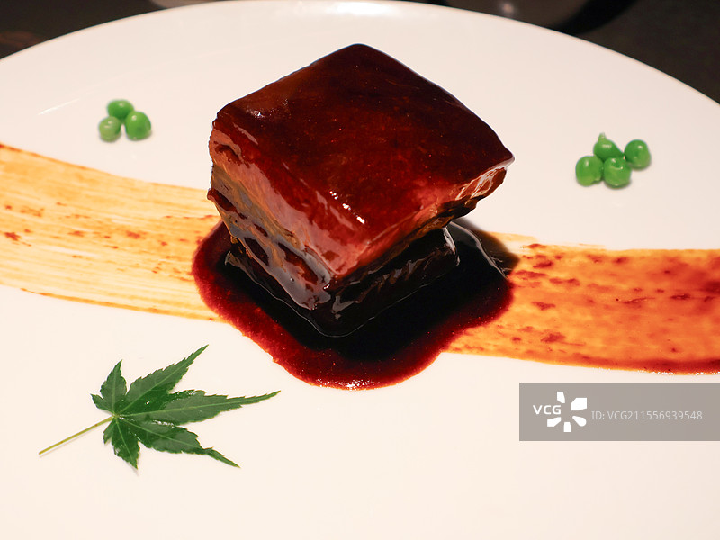 杭帮菜名菜——东坡肉图片素材