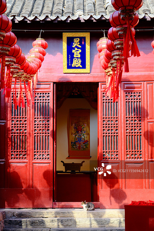 连云港花果山灵官殿图片素材