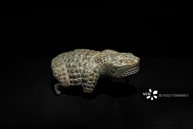 三星堆博物馆藏商代后期石蟾蜍图片素材
