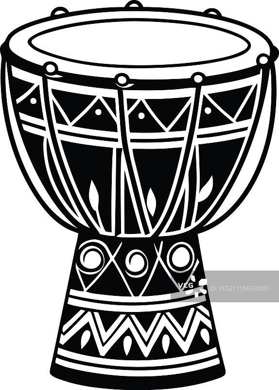 鼓的轮廓图片素材