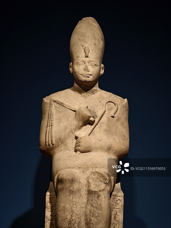 上海古埃及展文物图片素材