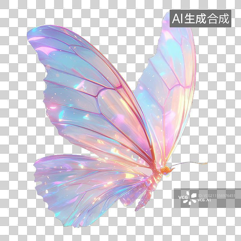 【AI数字艺术】蝴蝶翅膀图片素材