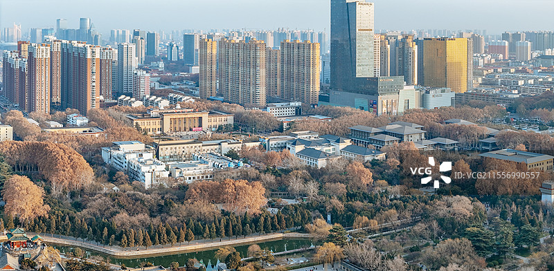 邯郸 丛台区 中华北大街 丛台公园 城市图片素材