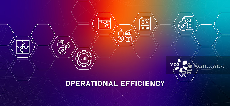 运营效率梯度标题策略图片素材