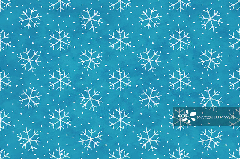冬季无缝雪花图案图片素材