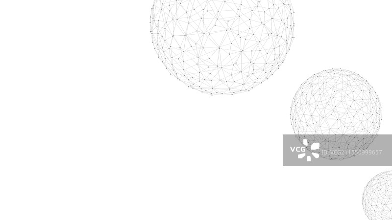 科技抽象背景，点与点之间相连图片素材