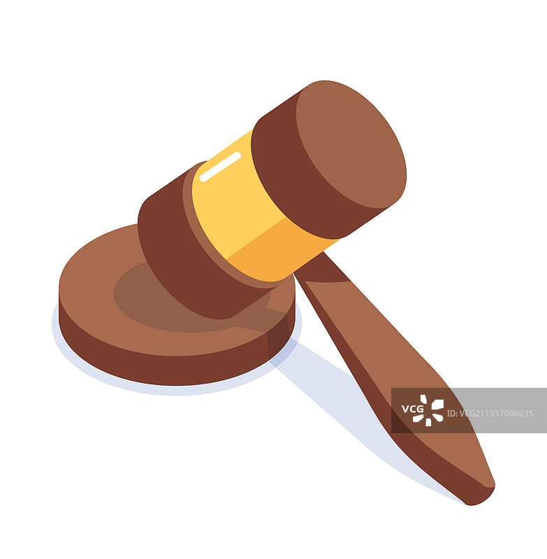木制法官槌图片素材