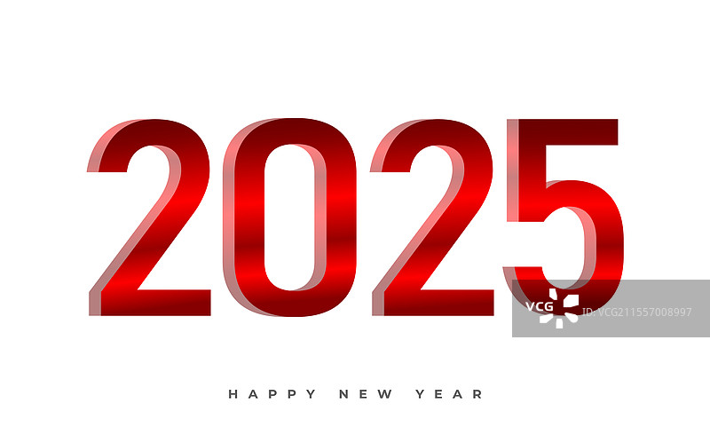 新年快乐 2025图片素材