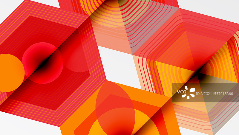 六边形设计几何抽象背景图片素材