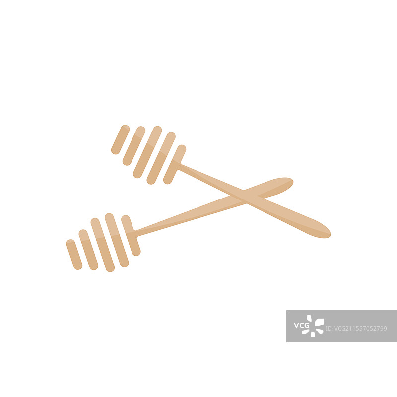 木制蜂蜜搅拌棒图标 蜂蜜勺图标图片素材