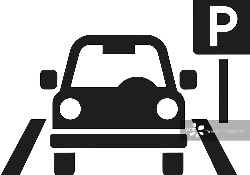 停车区图标图片素材