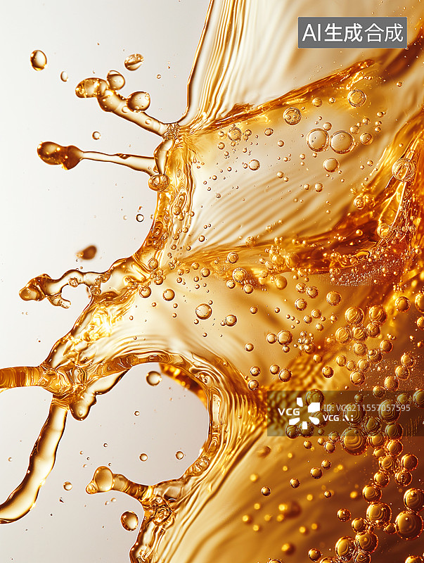 【AI数字艺术】酒精饮料啤酒酒花特写图片素材