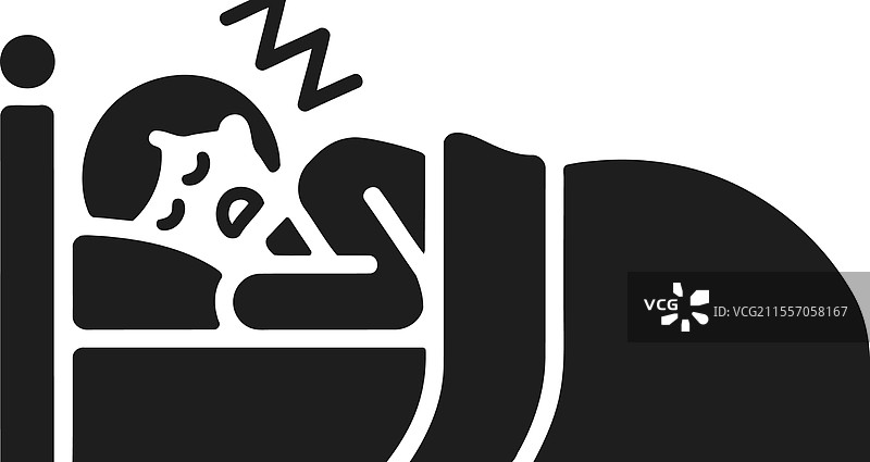 睡觉的人图标图片素材