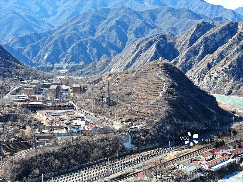 门头沟落坡岭社区图片素材