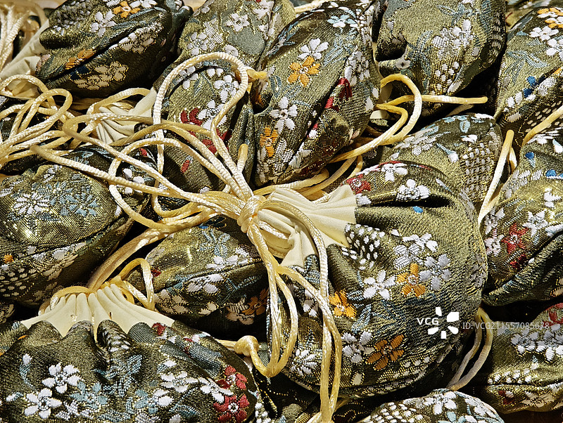 传统中医中药包香囊图片素材