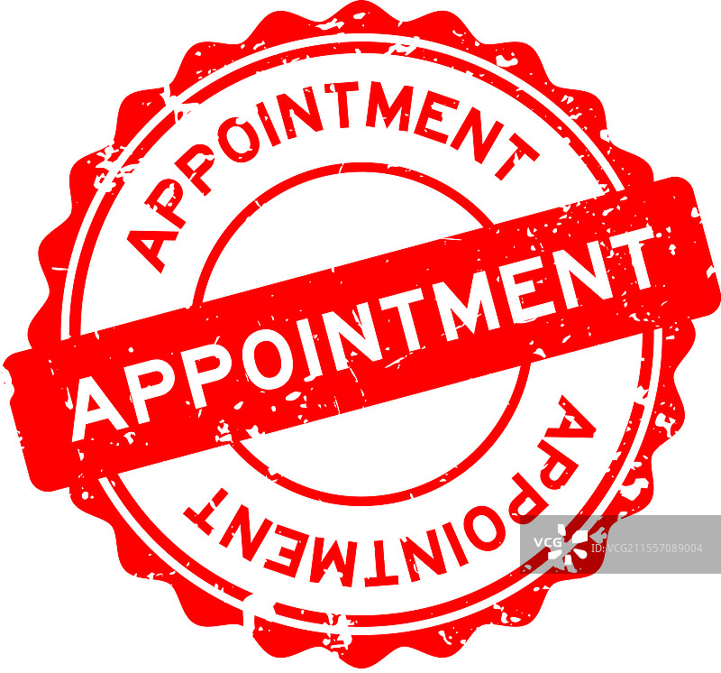 红色磨损风格的约会字样圆形印章图片素材