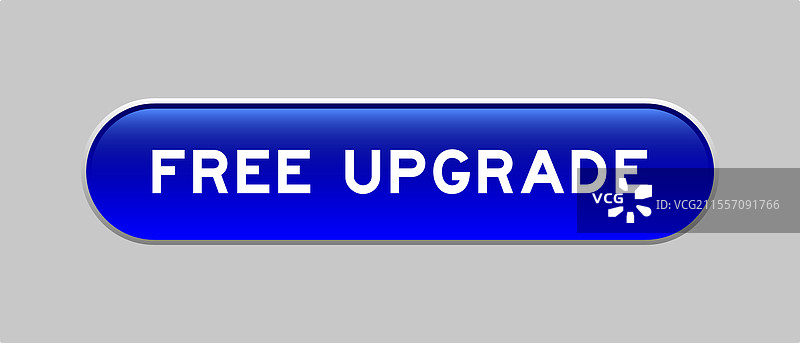 蓝色胶囊形按钮，上面写着“免费”图片素材