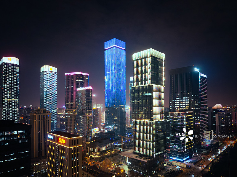 西安CBD图片素材