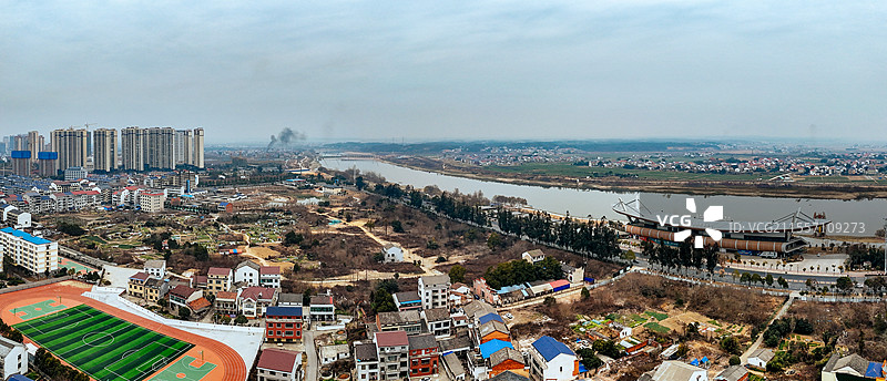 汨罗市 九章路 归义镇 汨罗江 岳阳 城市图片素材