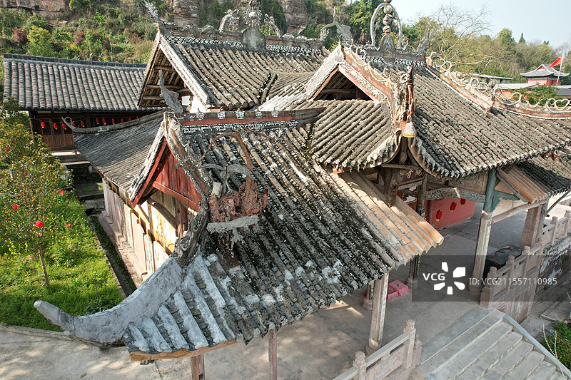 内江市东兴区报恩寺图片素材