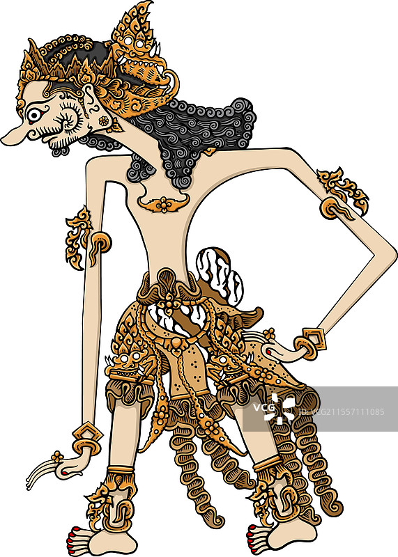 安塔塞纳皮影戏图片素材