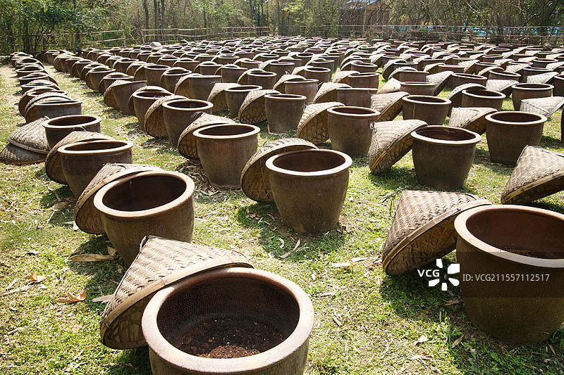 酱油晒场图片素材