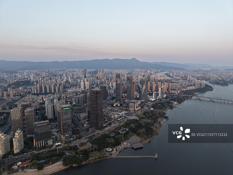 福州闽江北中央商务区图片素材