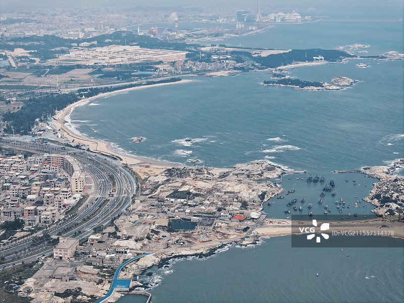 泉州湾大桥沿海图片素材