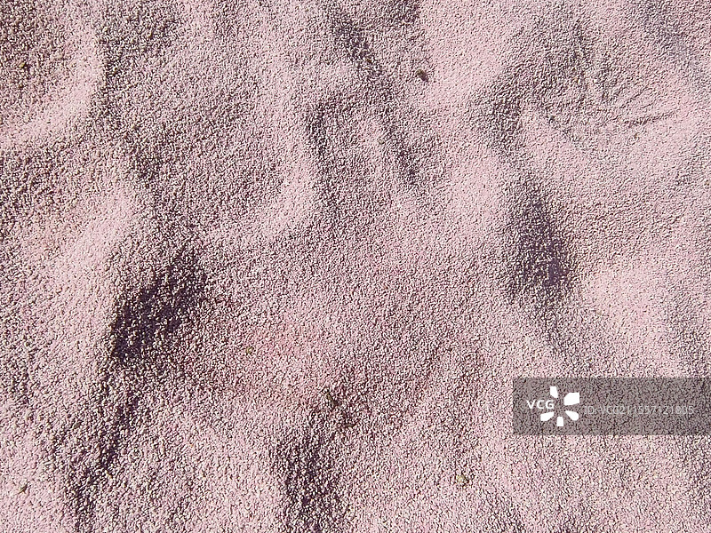 江西宜春·明月山·栖隐谷景区·粉色沙滩图片素材