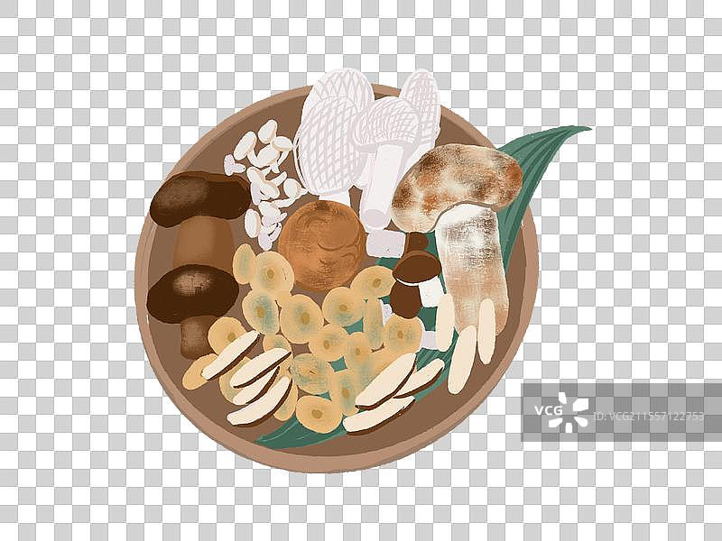 菌子火锅图片素材