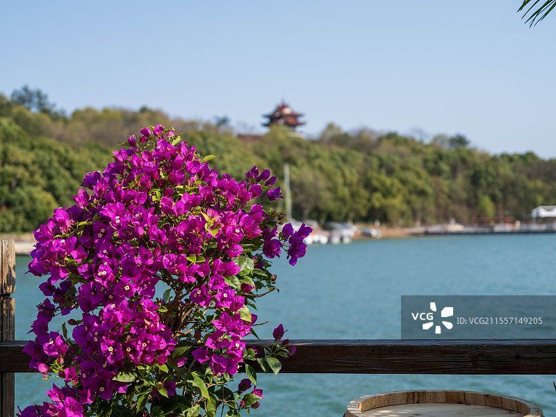 溧阳天目湖公园图片素材