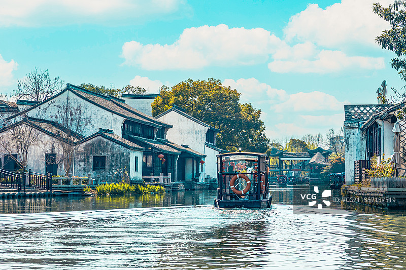 江南水乡南浔古镇图片素材