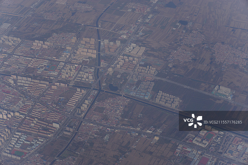 成都上空航拍图片素材