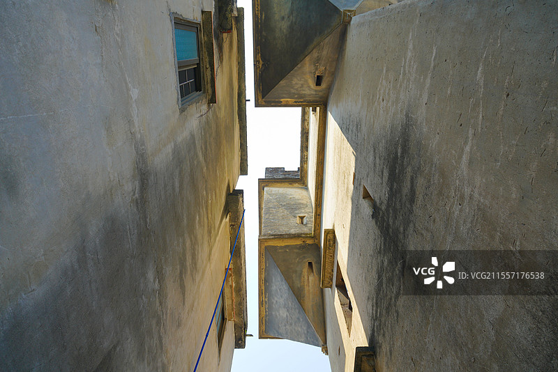 广州增城区，瓜岭村古村落，乡村环境之美！图片素材